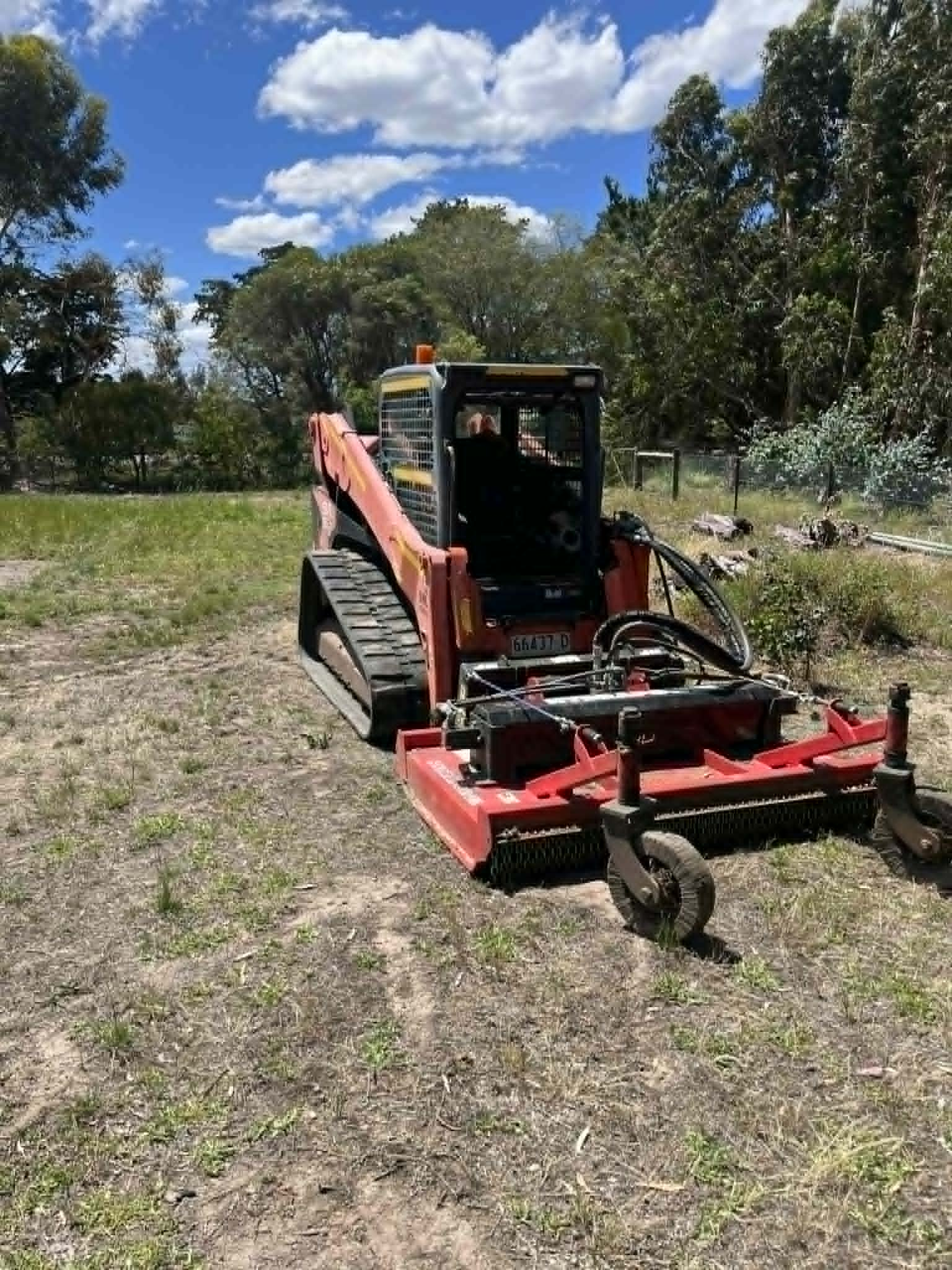 Skid Steer with Slasher